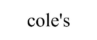 COLE'S