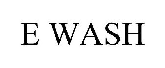 E WASH