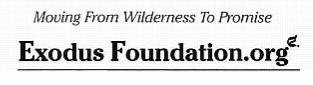 MOVING FROM WILDERNESS TO PROMISE EXODUS FOUNDATION.ORG