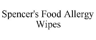 SPENCER'S FOOD ALLERGY WIPES
