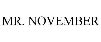 MR. NOVEMBER