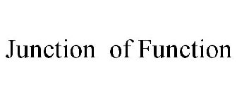 JUNCTION OF FUNCTION
