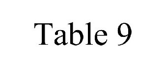 TABLE 9
