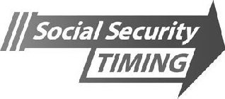SOCIAL SECURITY TIMING