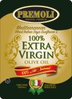 PREMOLI ORIGINAL PREMIUM MEDITERRANEAN BLEND ITALIAN SOYA SUNFLOWER & 100% EXTRA VIRG8IN OLIVE OIL 100% ALL NATURAL ONE LITER (33.8 OZ.) IMPORTED FROM ITALY