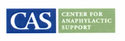 CAS CENTER FOR ANAPHYLACTIC SUPPORT