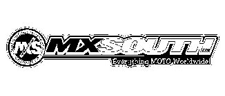 MXSOUTH .COM EVERYTHING MOTO WORLDWIDE!WORLDWIDE · WORLDWIDE · WORLDWIDE · MXS MXSOUTH.COM