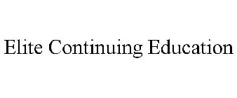 ELITE CONTINUING EDUCATION