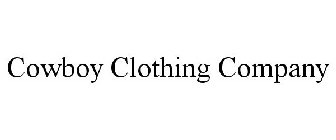 COWBOY CLOTHING COMPANY