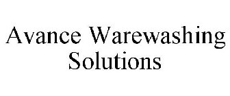 AVANCE WAREWASHING SOLUTIONS