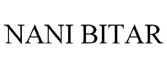 NANI BITAR