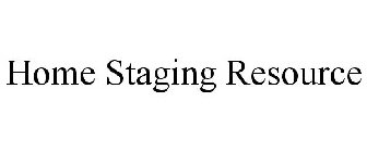 HOME STAGING RESOURCE