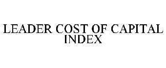 LEADER COST OF CAPITAL INDEX