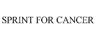 SPRINT FOR CANCER