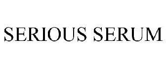 SERIOUS SERUM