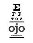 E F P T O Z OJO FORTIFIED EYE CARE NECTAR