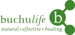 B BUCHULIFE NATURAL · EFFECTIVE · HEALING