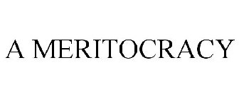 A MERITOCRACY