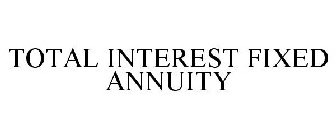 TOTAL INTEREST FIXED ANNUITY