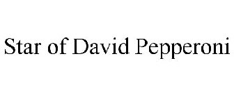 STAR OF DAVID PEPPERONI