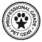 PROFESSIONAL GRADE PET GEAR