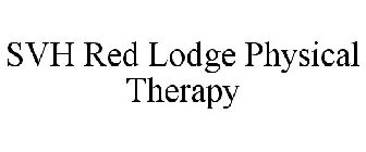 SVH RED LODGE PHYSICAL THERAPY