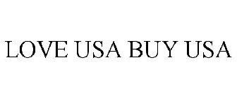 LOVE USA BUY USA