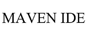 MAVEN IDE