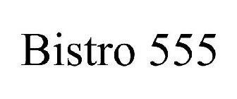 BISTRO 555