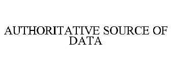 AUTHORITATIVE SOURCE OF DATA