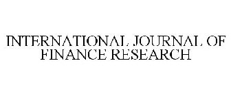INTERNATIONAL JOURNAL OF FINANCE RESEARCH