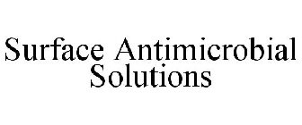 SURFACE ANTIMICROBIAL SOLUTIONS