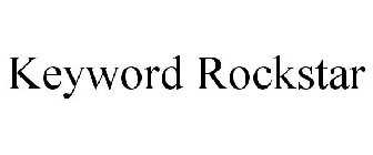 KEYWORD ROCKSTAR