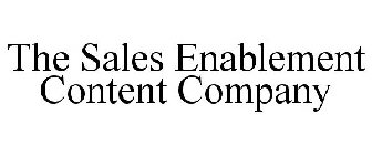 THE SALES ENABLEMENT CONTENT COMPANY