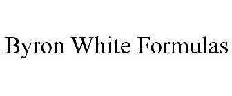 BYRON WHITE FORMULAS