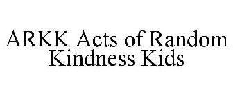 ARKK ACTS OF RANDOM KINDNESS KIDS