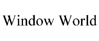WINDOW WORLD