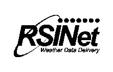 RSINET WEATHER DATA DELIVERY