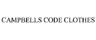 CAMPBELLS CODE CLOTHES