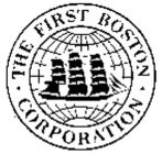 THE FIRST BOSTON CORPORATION
