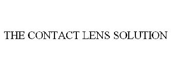 THE CONTACT LENS SOLUTION