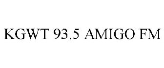 KGWT 93.5 AMIGO FM