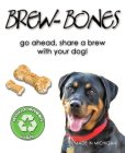 BREW-BONES GO AHEAD, SHARE A BREW WITH YOUR DOG! GOING GREEN USA MADE IN MICHIGAN