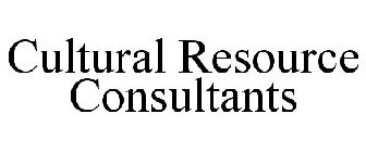 CULTURAL RESOURCE CONSULTANTS