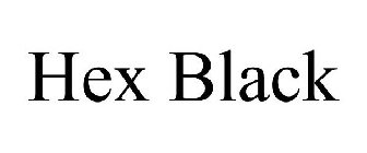 HEX BLACK