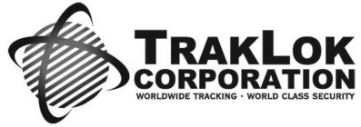 TRAKLOK CORPORATION WORLDWIDE TRACKING · WORLD CLASS SECURITY
