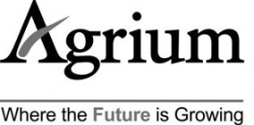AGRIUM WHERE THE FUTURE IS GROWING