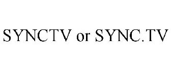 SYNCTV OR SYNC.TV