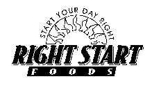 RIGHT START FOODS START YOUR DAY RIGHT