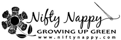 NIFTY NAPPY GROWING UP GREEN WWW.NIFTYNAPPY.COM